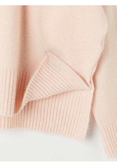 Lcw Vision Pembe Oversize Kadın Triko Kazak