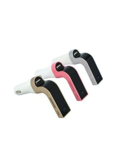 Bluetooth Araç Mp3 Çakmaklık Araç Şarj Transmitter Sd Usb Girişli Mikrofonlu Aux Kablolu