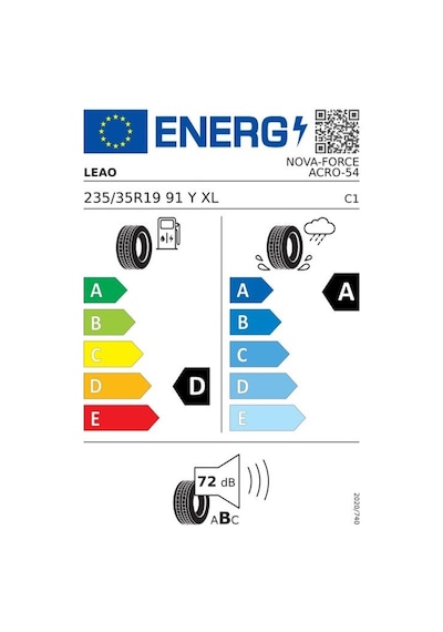 Leao 235/35R19 91Y Xl Nova-Force Acro Oto Yaz Lastiği 2026