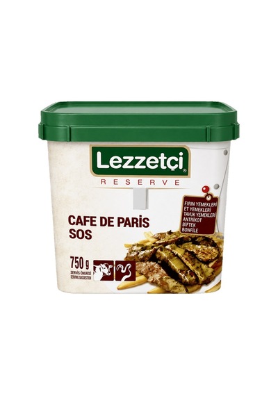 Lezzetçi Cafede Paris Sos 750g 4'li Paket