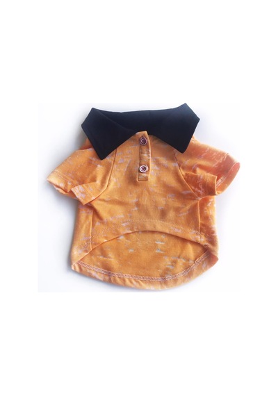 Orange Skies Polo Yaka Tişört Köpek Kıyafeti Köpek Elbisesi Orange Skies Polo Yaka Tişört Köpek Kıyafeti Köpek Elbisesi