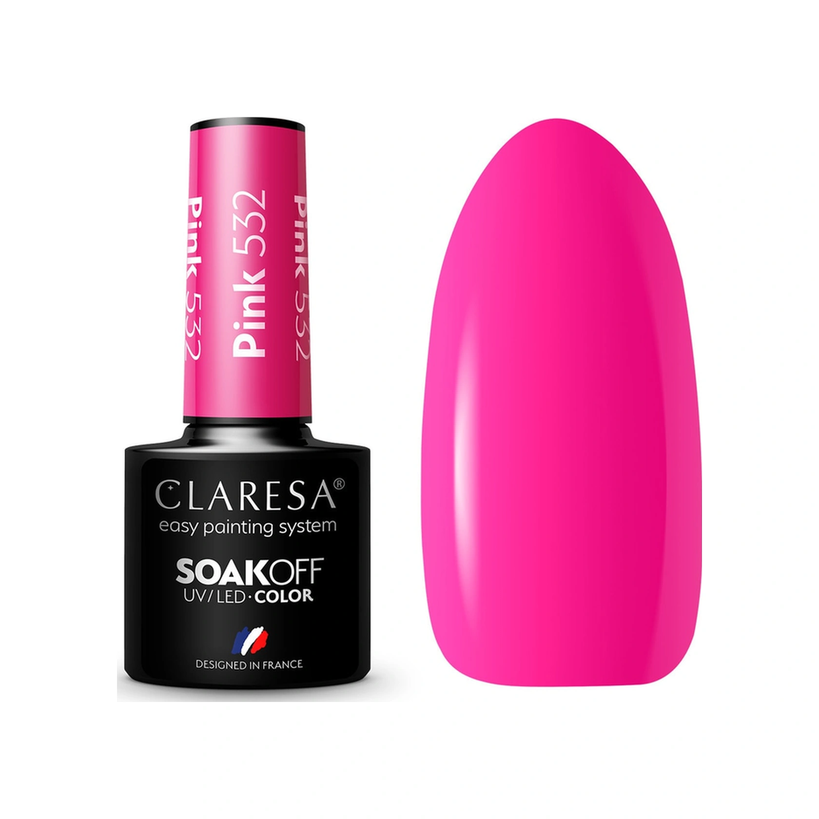 Claresa Kalıcı Oje Pink 532 Mercan Pembe 5gr