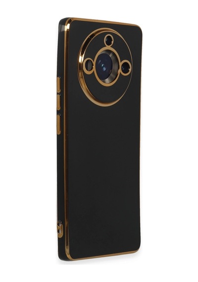 Realme 11 Pro Kılıf Volet Silikon - Siyah Çr