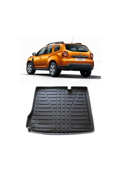 Borngarage Duster 4X2 Bagaj Havuzu 2018-2022 Özel Üretim Kokusuz 3D Kauçuk Uyumlu Duster 4X2 BH