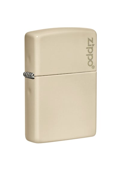 Zippo 49453Zl Flat Sand Logo Çakmak - 49453ZL-087047