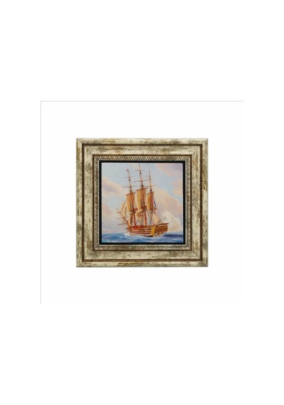Fransız Gemisi Jacob Hägg, 1903 Baskılı Taş Tablo 25x25