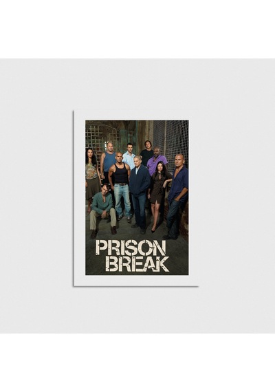Prison Break Dizi Posteri Çerçevesiz Poster Duvar Dekorasyonu Pn11p554