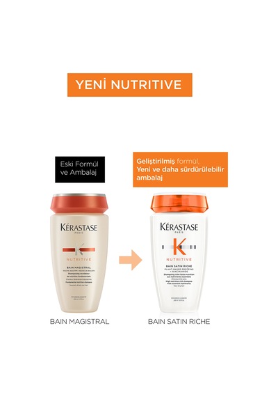 Nutritive Bain Satin Riche Yoğun Nemlendirici Şampuan 250 Ml 250 Ml