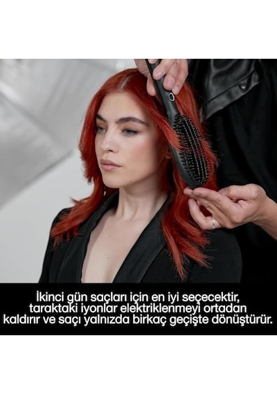 Saç Tarakları Geniş Diş Anti-statik Dolaşan Saç Ve Şekillendirici Kuyruk Tarakları