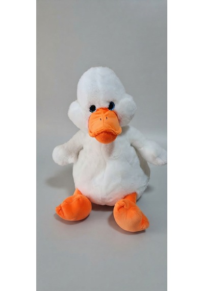 Peluş Ördek 40 Cm Beyaz