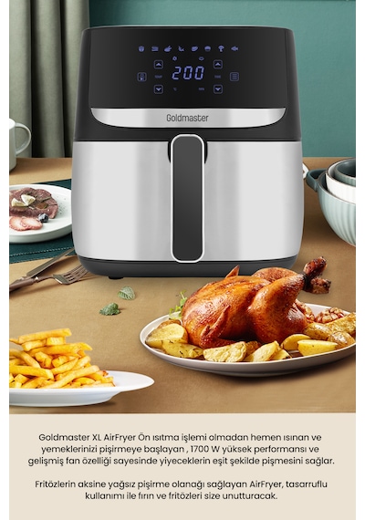 Goldmaster Problack P600 Sıcak Hava Fritözü