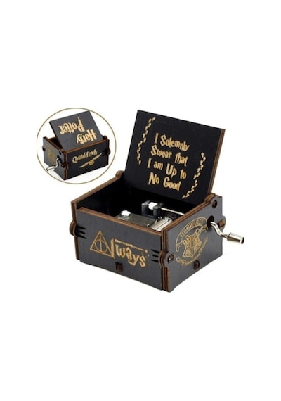 Harry Potter Ahşap Çevirmeli Müzik Kutusu Diğer