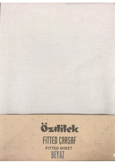 Özdilek 100X200 Fitted Kumaş Lastikli Yatak Çarşafı Yastık Kılıfl