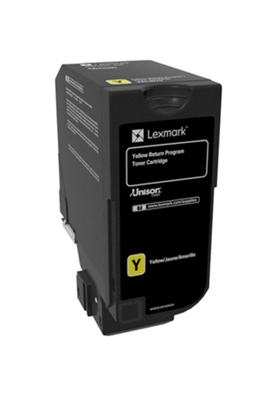 Lexmark Cs725 Sarı Toner 74C50Y0 (3.000 Sayfa )