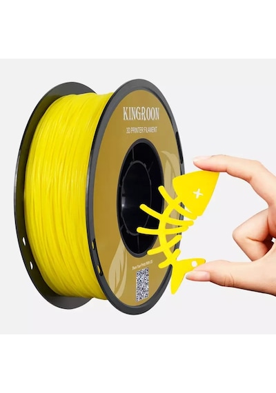 Kingroon Sarı Tpu-95a Filament 1.75 Mm 1000gr
