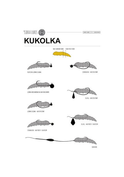 Libra Lures Kukolka Garlic Suni Yem
