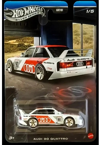 Hot Wheels Silver Series Audi 90 Quattro - Grt01 - 979q