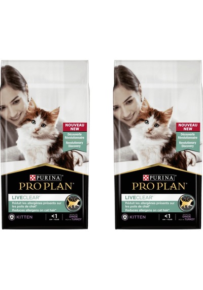 Purina Pro Plan Liveclear Kitten Hindi Etli Yavru Kedi Maması 2 x 1400 G