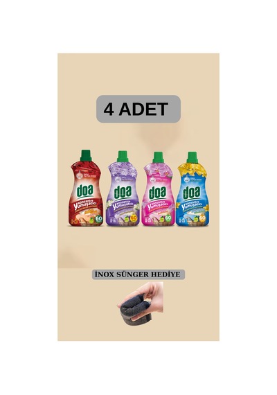Konsantre Yumuşatıcı Çeşitleri 1500 Ml Doa05 Diğer