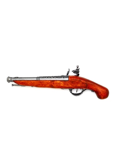 Denix Dekoratif Çakmaklı Tabanca 37 Cm, İngiltere 18. Yüzyıl Flintlock Pistol