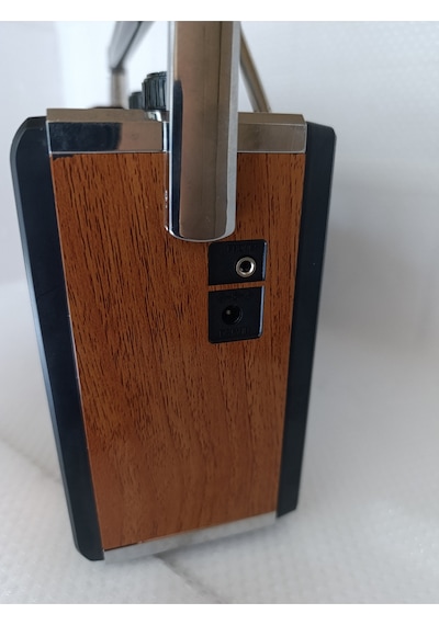 Nostalji Radyo Kaset Çalar Bluetooth Hoparlör Klasik Radyo - Kahverengi- Tek Ebat