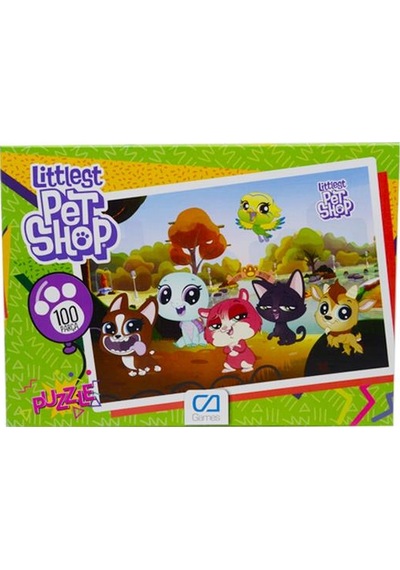 Littlest Pet Shop 100 Parça Çocuk Puzzle Ca Games