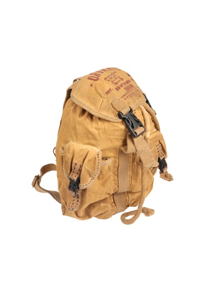 oldcottoncargo OLD COTTON CARGO AHTAPOT MODEL UNİSEX SIRT ÇANTASI 5093 CAMEL
