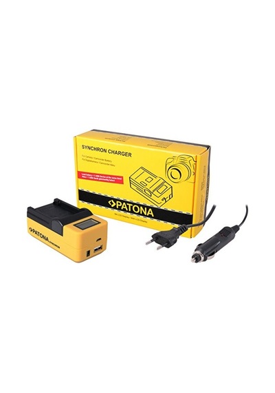 Patona Senkron LCD Ekranlı Usb Şarj Cihazı (Nikon Enel15 Uyumlu)