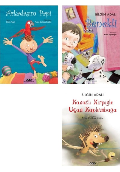 Arkadaşım Papi - Benekli - Kanatlı Kirpiyle Uçan Kaplumbağa