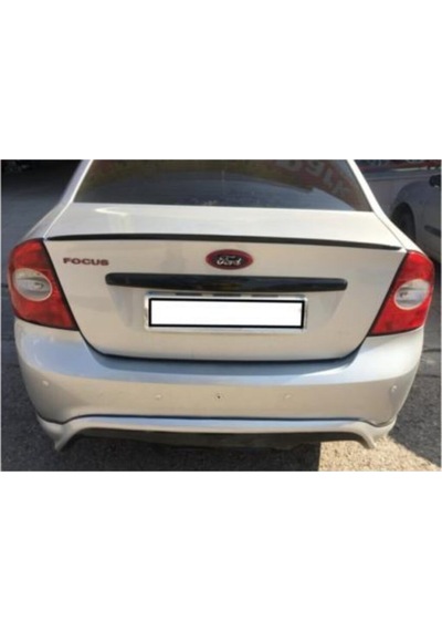 Spoiler Ford Focus 2 Bagaj Üzeri Çıta - Spoiler Pianoblack - Parlak Siyah Çift Taraflı Bantlı 115 Cm