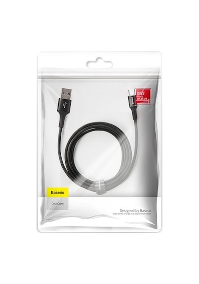 Baseus Halo Mikro Usb 3A Kısa Hızlı Şarj Kablosu 0.25 CM