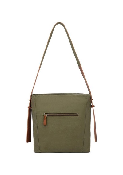 Smart Bags Kanvas Kadın Omuz Çantası Smk Kn-1331 Haki
