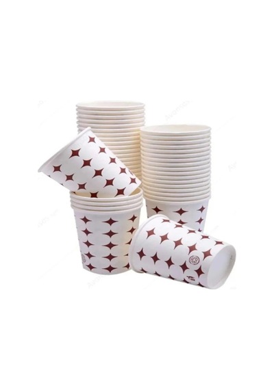 7 Oz Baskılı Karton Bardak 1 Koli - 3000 Adet