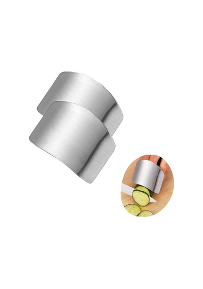 2li Metal Parmak Koruyucu Hızlı Ve Güvenli Kesme Paslanmaz Çelik Koruyucu Aparatı Metal Metalik Diğer