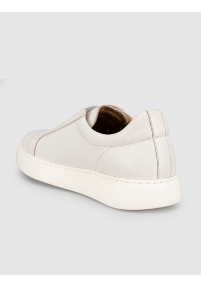 Lastik Detaylı Günlük Sneaker Ayakkabı Beyaz