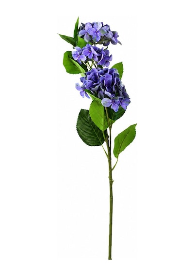 Yapay Çiçek Ortanca 3 Kafa Dal Mavi 80 Cm