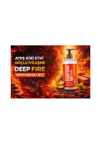 Fire Budy Etkili Isıtıcı Masaj Jeli 100 Ml Kas Ve Eklem Rahatlatıcı Jel 2 Li