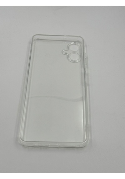 Samsung Uyumlu Galaxy A06 Silikon Esnek Şeffaf Kılıf