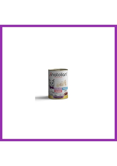 Anatolian Premium Somonlu Ezme Kısırlaştırılmış Kedi Konservesi 400 Gr Bty