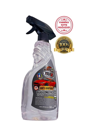 Buğu Önleyici Araba Oto Ev Gözlük Her Türlü Cama Uygun 500 Ml