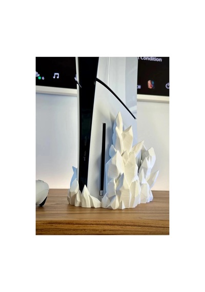 Ps5 Slım Crystal Stand Cd Versiyon Uyumlu Playstation 5 Dikey Stand Ps5 Stand Disk Versiyon