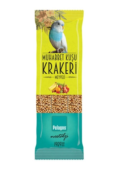 Pelagos Üçlü Muhabbet Meyveli Kraker 10 Lu Paket