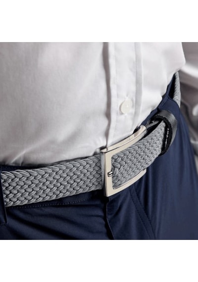 Slam Slam Deck Belt Unisex Gri Kemer W05 Gri