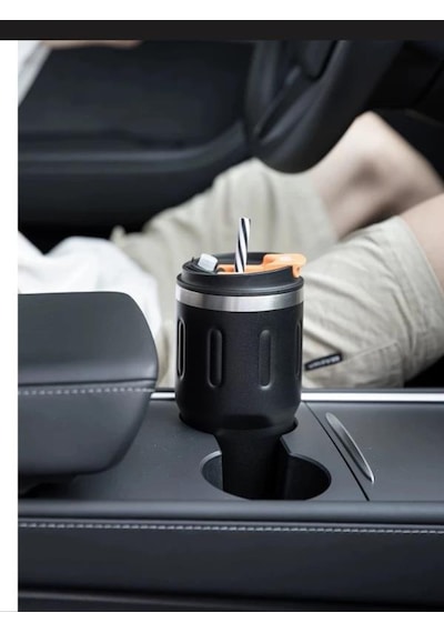 Shotay Termos Mug Matara 650 Ml Siyah Renk - Sht-st-8163 Siyah