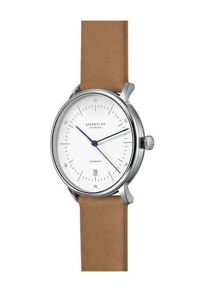 Sternglas Naos S02-na44-pr01 Otomatik Erkek Kol Saati Gümüş