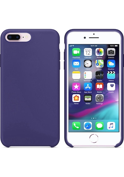 Apple Uyumlu iPhone 8 Plus Kilif Lansman Içi Kadife Silikon Tam Koruma 398949993