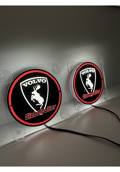 Ahmet Otomotiv Volvo Cam Önü Logo Tabela 24volt