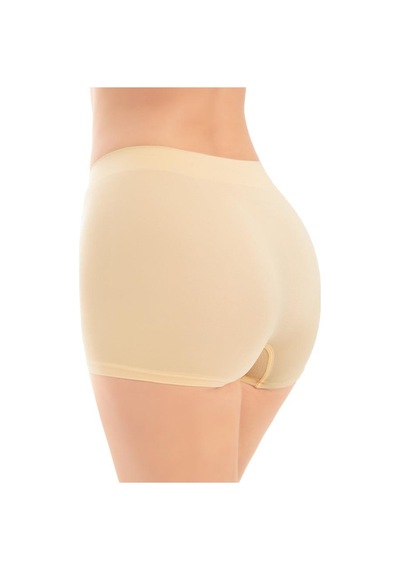 Cottonhill Premium - Kadın Ten Ultra-rahat Seamless Boxer Ten