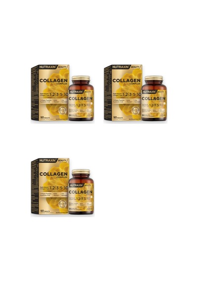 Nutraxin Beauty Collagen Complex 90 Tablet 3 Lü Set