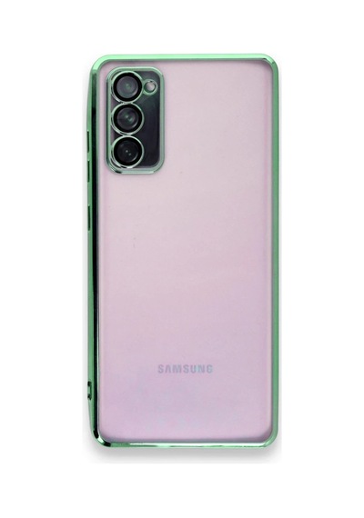 Newface - 308 - Samsung Galaxy Uyumlu S20 Fe Kılıf Razer Lensli Silikon - Ece-umay - - Yeşil